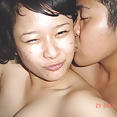 Sexy Asian girls together with their bfs - image 