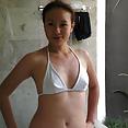 Chinese girlfriend strips naked on cam - image 