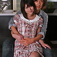 Young chubby wife Alice Mizuno with husband - image 