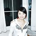 Homemade cute photos of Asian girlfriend posing - image 
