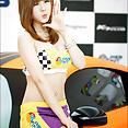 Gorgeous Korean race queen Hwang Mi Hee at 2010 car show pics - image 
