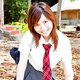 Marin Akizuki cute Japanese schoolgirl naked - image 