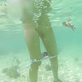Under the Sea with bikini teen Miyu - image 