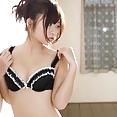 Upskirt & cleavage pics of teen Honoka - image 
