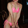 Hikari Yamaguchi is a pink bikini teen - image 