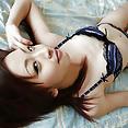 Japanese teen Nozomi Takeshita shows tiny tits - image 