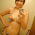 More Asian mirror pic cuties - image 