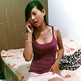 Hot Vietnamese amateur girls showing tits - image 