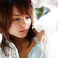 Tina Yuzuki removing her panties - image 