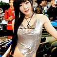 Sexy Korean carshow babe Hwang Mi Hee race queen - image 