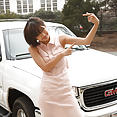 Saki Kishima cute Japanese girl in California - image 