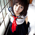 Japanese schoolgirl Shiryl in bondage - image 