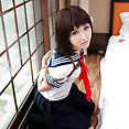 Japanese schoolgirl Shiryl in bondage - image 