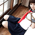 Japanese schoolgirl Shiryl in bondage - image 