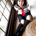 Japanese schoolgirl Shiryl in bondage - image 