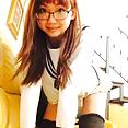 Harriet Sugarcookie nerdy Asian schoolgirl - image 