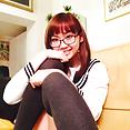 Harriet Sugarcookie nerdy Asian schoolgirl - image 