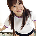 Hikari Yamaguchi with pigtails & tight shorts - image 