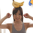 Gravure youngster Mio Ayame loves bananas - image 